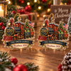 Close-up of 250 1776-2026 America Anniversary Patriotic Train Ornament for streetwear fans in Austin, Texas