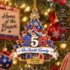Close-up of 250 Years 1776-2026 America Semiquincentennial Ornament Patriotic Holiday Gift for streetwear fans in Austin, Texas
