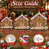 Customer in Austin, Texas wearing 250 Years America Ornament Personalized Patriotic Gingerbread House Christmas Keepsake