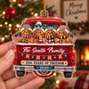 250 Years of Freedom Ornament Personalized Patriotic Gingerbread Truck Christmas Gift on a hanger, ready to ship from Austin, Texas