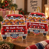 Customer in Austin, Texas wearing 250 Years of Freedom Ornament Personalized Patriotic Gingerbread Truck Christmas Gift