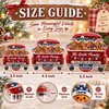 Close-up of 250 Years of Freedom Ornament Personalized Patriotic Gingerbread Truck Christmas Gift for streetwear fans in Austin, Texas