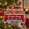 250 Years of Freedom Ornament Personalized Patriotic Gingerbread Truck Christmas Gift available at our Austin, Texas warehouse
