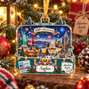 Customer in Austin, Texas wearing 250th Anniversary Ornament 1776-2026 USA Explore America Route 66 Adventure Awaits Patriotic Travel 