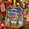 Close-up of 250th Anniversary Ornament 1776-2026 USA Explore America Route 66 Adventure Awaits Patriotic Travel  for streetwear fans in Austin, Texas