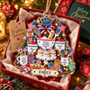 Close-up of 250th Years of Freedom Baking a Brighter Tomorrow Ornament America 250 Semiquincentennial Patriotic  for streetwear fans in Austin, Texas