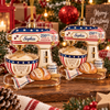 Close-up of 250th Years Of Freedom Sourdough Makes Life Better Christmas Ornament Patriotic Baking Gift for streetwear fans in Austin, Texas