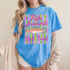 BojjiCo Fish Around Find Trout Lake Day Girl Trip Meme Graphic T-Shirt For Women And Men Preppy Retro Funny Aesthetic Cotton Colorful Rainbow Fish Print Outdoor Bass Fishing Lover Apparel Perfect Novelty Gift For Anglers Summer Casual Top