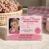 Bojjico Viral Personalized Passenger Princess Official Document Car Visor Clip Custom Photo And Name ID Badge Holder For Girlfriend Cute Pink Coquette Aesthetic Clear Acrylic Funny Car Accessories Gift Shotgun Rider Meme Gag Gifts