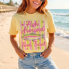 BojjiCo Fish Around Find Trout Lake Day Girl Trip Meme Graphic T-Shirt For Women And Men Preppy Retro Funny Aesthetic Cotton Colorful Rainbow Fish Print Outdoor Bass Fishing Lover Apparel Perfect Novelty Gift For Anglers Summer Casual Top
