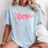 Bojjico Personalized Pre K Preschool Kindergarten 5th Grade Floral Pennant Teacher T Shirt for Women Teachers Preppy Girly Teachercore Aesthetic Mint Green Cotton Oversized Fit Back To School First Day Outfit Custom Grade Level Graphic Tee
