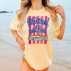 Fish Around And Find Out T-Shirt Preppy Coastal Trout Fishing Aesthetic Light Pink Cotton Oversized Fit Short Sleeve Crew Neck Rainbow Fish Funny Meme Quote Girly Fishing Lover Beach Shirt Boat Day Girl Trip
