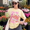 BojjiCo Trendy Kiss My Bass Graphic T-Shirt For Women Preppy Coquette Y2K Aesthetic Pink Cotton Blend Funny Fishing Gifts Vintage Fisher Tee Summer Tops Limited Edition Birthday Gift For Her Unisex Streetwear Garment Casual Crewneck T-Shirt