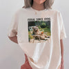 BojjiCo Funny Feral Since 1996 Raccoon Meme T-Shirt For Men Women Retro 90s Y2K Aesthetic Beige Heavyweight Cotton Oversized Tee Trash Panda Graphic Top Mental Health Humor Apparel Raccoon Trendy Gift Shirt