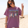 BojjiCo Catch Ya Later Fishing T-Shirt Funny Fishing Lures Graphic Tee Retro Fisherman Gifted Trendy Summer Beach Shirt Oversized Aesthetic Cute Outdoor Fish T-Shirt for Women