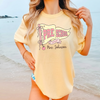 Personalized Preschool Crew Teacher Shirt T-Shirt Teachers Preppy Coquette Pastel Yellow Cotton Custom Name And Grade Pennant Flag Bow Detail Apple Graphic Oversized Fit Back To School Tee Pre School 1st Grade