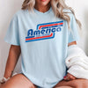 Bojjico America 250 Years Oversized Tee Retro Graphic T-Shirt For Women Y2K Streetwear Vintage Americana Purple Cotton Top 1776-2026 Semiquincentennial Patriotic Independence Day Shirt For Men And Women 4th Of July USA Flag Outfit