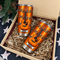 Personalized Acoustic Guitar Music Tumbler Custom Name Guitarist Gift - product view 7