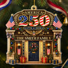 America 250 1776 2026 Christmas Ornament, Patriotic USA 250th Anniversary Keepsake Gift available at our Austin, Texas warehouse