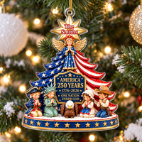 America 250 Angel Tree Ornament - main product view