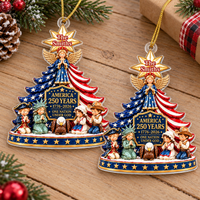 America 250 Angel Tree Ornament - product detail 7