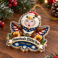 Baby Photo Eagle America 250 Ornament - product detail 4