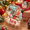 Close-up of Baking Kitchen Christmas Ornament Personalized Stand Mixer Holiday Gift for Home Bakers for streetwear fans in Austin, Texas