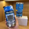 Customer in Austin, Texas wearing Blue Semi-Truck Tumbler Personalized Big Rig Driver Gift Stainless Steel Insulated Travel Mug