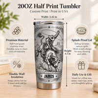 Bull Rider Tumbler - product detail 2