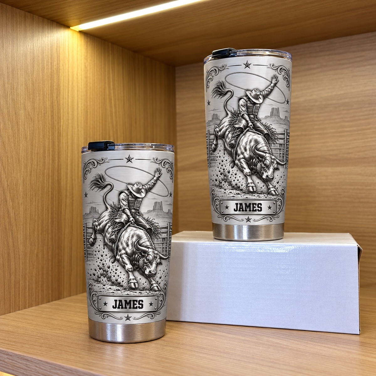 Bull Rider Tumbler - product detail 3