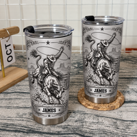 Bull Rider Tumbler - product detail 5