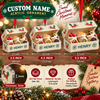 Close-up of Cannoli Christmas Ornament Personalized Italian Pastry Gift for Bakers Foodies Holiday Tree Decor for streetwear fans in Austin, Texas