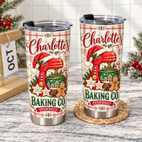 Personalized Christmas Baking Tumbler Custom Name Baker Gift - product view 5