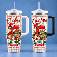 Personalized Christmas Baking Tumbler Custom Name Baker Gift - product view 9