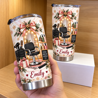 Christmas Hair Salon Tumbler - main product view