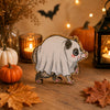 Cute Halloween Opossum Wooden Cutout Spooky Possum Shelf Sitter Fall Tiered Tray Decor