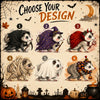 Cute Halloween Opossum Wooden Cutout Spooky Possum Shelf Sitter Fall Tiered Tray Decor