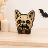 Cute Jack O Lantern Cat Wooden Cutout Sign Whimsical Retro Halloween Tabletop Decor