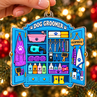 Dog Groomer Ornament - product view 2