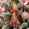 Dolly Parton Christmas Ornament Have A Holly Dolly Country Music Fan Gift on a hanger, ready to ship from Austin, Texas