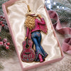 Dolly Parton Ornament Have a Holly Dolly Christmas Cowgirl Guitar Holiday Tree Decor Gift for Countr on a hanger, ready to ship from Austin, Texas