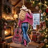 Dolly Parton Ornament Have a Holly Dolly Christmas Cowgirl Guitar Holiday Tree Decor Gift for Countr available at our Austin, Texas warehouse