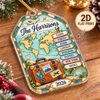 Family Travel Ornament - product view 5
