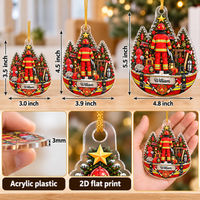 Personalized Firefighter Christmas Tree Ornament Custom Name Fireman Gift - product view 6
