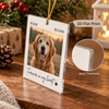 Customer in Austin, Texas wearing Forever In My Heart Pet Memorial Ornament Personalized Dog Cat Loss Sympathy Gift Christmas Keepsake