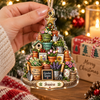 Garden Queen Ornament Life is Better in the Garden Acrylic Christmas Tree Decor Gift for Plant Lover on a hanger, ready to ship from Austin, Texas