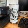 Customer in Austin, Texas wearing Golf Equipment Flat Lay Tumbler Personalized Gift for Golfer Men Dad