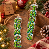 Close-up of GRACE Ornament Christian Christmas Tree Decor Pine Branch Lights Acrylic Hanging Gift for streetwear fans in Austin, Texas