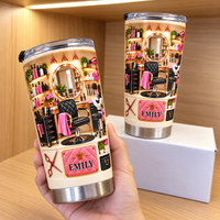 Personalized Hair Salon Tumbler Custom Name Hairstylist Gift - product view 3