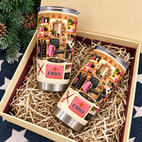 Personalized Hair Salon Tumbler Custom Name Hairstylist Gift - product view 6
